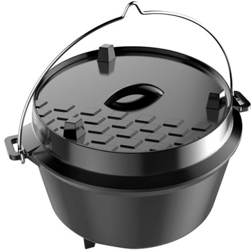 

Tepro Dutch Oven L Litinový kotlík s víkem, 12 l