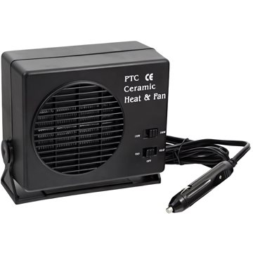 

APT AG166A Keramický topný ventilátor, 2 v 1, 300 W / 12 V