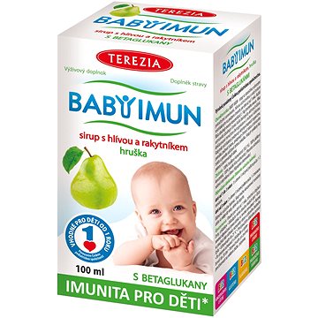 

TEREZIA Baby Imun sirup s hlívou a rakytníkem hruška 100 ml