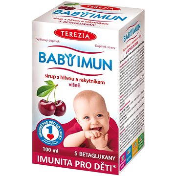 

TEREZIA Baby Imun sirup s hlívou a rakytníkem višeň 100 ml