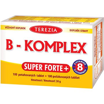 

TEREZIA B-Komplex Super Forte + 100 tablet