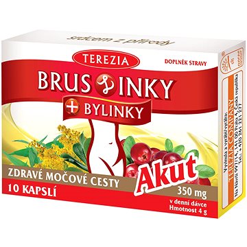 

TEREZIA BrusLinky + bylinky Akut 10 kapslí