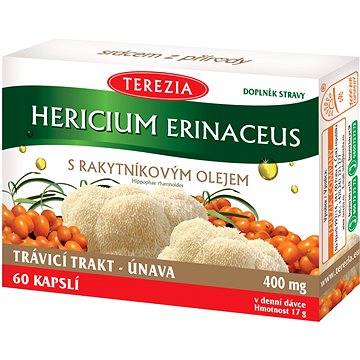 

TEREZIA Hericium erinaceus s rakyt. olejem 60 kapslí