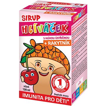 

TEREZIA Hlíváček sirup s hlívou a rakytníkem višeň 100 ml