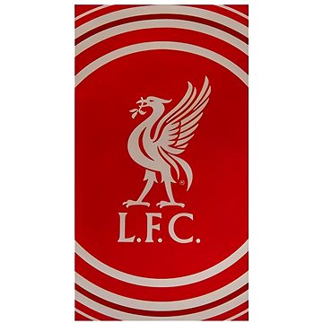 

FotbalFans Osuška Liverpool FC, červená, bílý znak LFC, bavlna, 70 × 140 cm