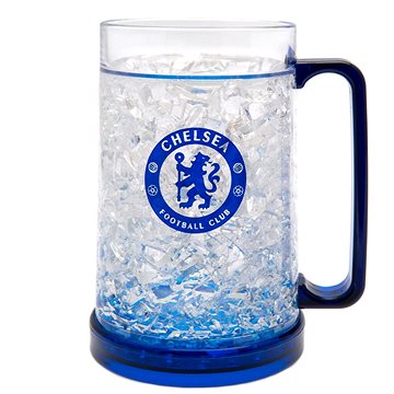 

FotbalFans Chladicí půllitr Chelsea FC, modrý, plast, 420 ml