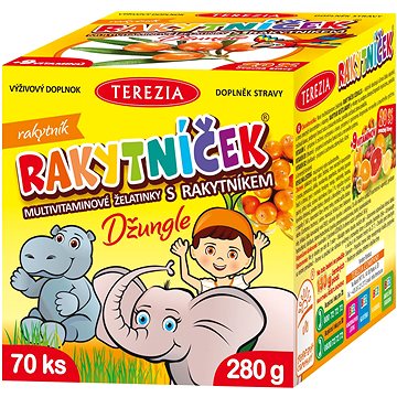 

RAKYTNÍČEK želatinky Džungle 70 ks