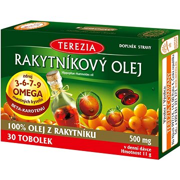 

TEREZIA Rakytníkový olej tobolky 30