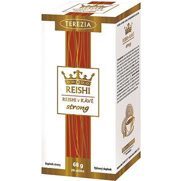 

TEREZIA Reishi v kávě strong 20 sáčků á 3.4 g