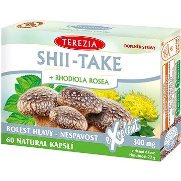 

TEREZIA Shii-Take + Rhodiola Rosea 60 kapslí