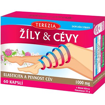 

TEREZIA Žíly & Cévy 60 kapslí