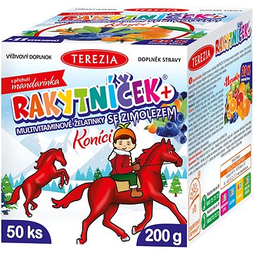 

RAKYTNÍČEK želatinky se zimolezem koníci 50 ks