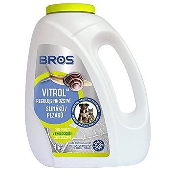 

BROS Moluskocid na slimáky VITROL, 1 kg