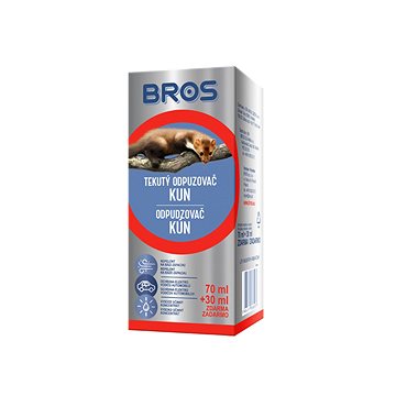 

BROS Plašič - odpuzovač kun tekutý, 70 ml + 30 ml zdarma