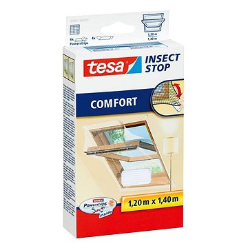 tesa COMFORT 55881 bílá - Síť proti hmyzu