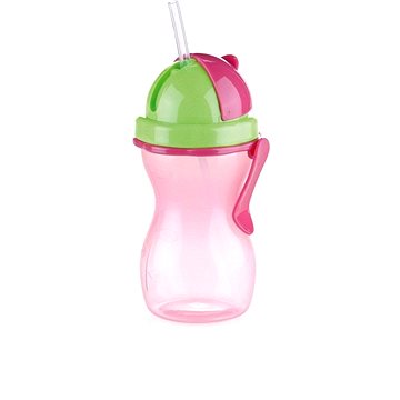 

TESCOMA Dětská láhev s brčkem BAMBINI 300ml, růžová