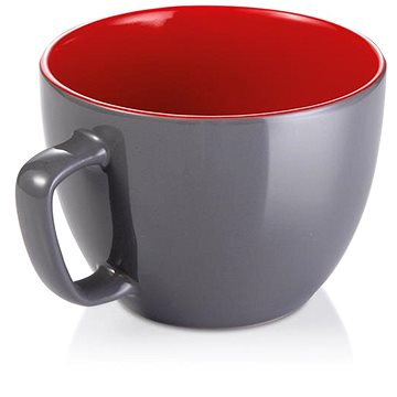 

Tescoma Extra velký hrnek CREMA SHINE, šedý