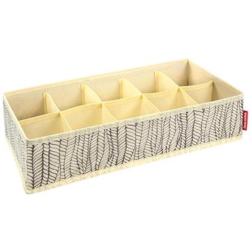 

TESCOMA Organizér na ponožky a spodní prádlo FANCY HOME 40 x 18 x 10 cm, smetanová