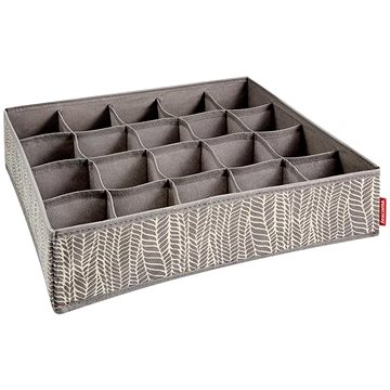 

TESCOMA Organizér na ponožky a spodní prádlo FANCY HOME 40 x 35 x 10 cm, cappuccino