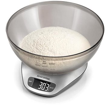 

TESCOMA GrandCHEF Digitální kuchyňská váha s mísou 5 kg