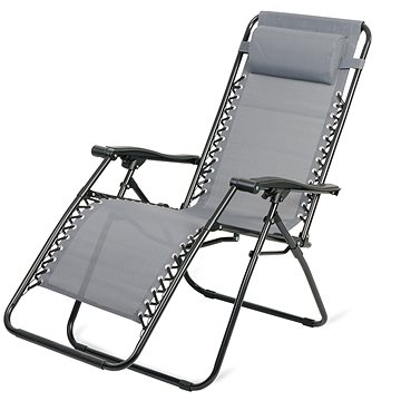 

Křeslo relaxační DALLAS, šedá