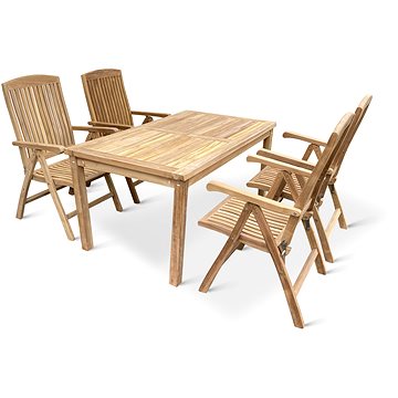 

NOELA Set zahradního nábytku GARDEN/AMERICA 1 stůl + 4 židle