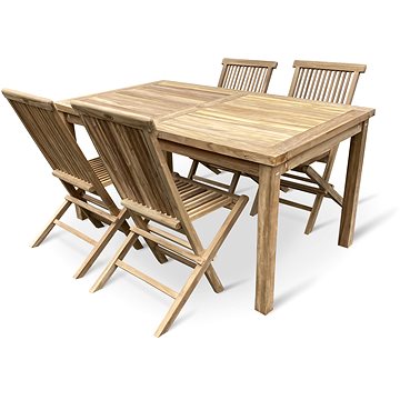 

NOELA Set zahradního nábytku teak CLASIC I. 1+4