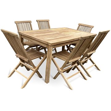 

NOELA Set zahradního nábytku teak CLASIC I. 1+6