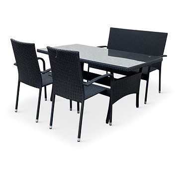 

NOELA Set zahradního nábytku ratanový HAITI 1+2+1
