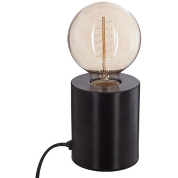 

TEXTILOMANIE Stolní lampa SABA, 10,5 cm, černá