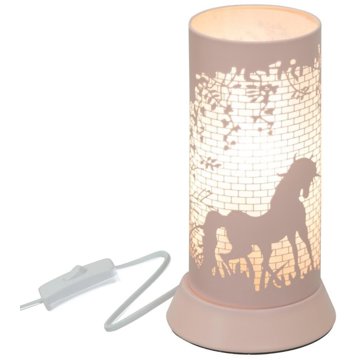 

TEXTILOMANIE Dětská stolní lampa HORSE DECOR