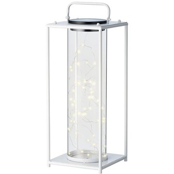 

TEXTILOMANIE Solární lampa LANTERN WHITE, bílá