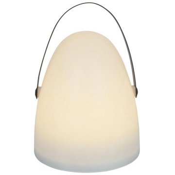 

TEXTILOMANIE Venkovní lampa s rukojetí DECOHA, bílá