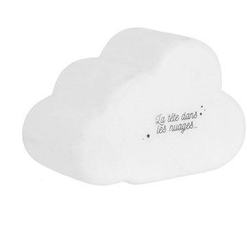 

TEXTILOMANIE LED světlo Cloudy 14 × 9,5 cm, bílá