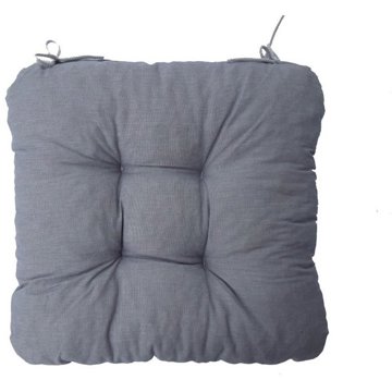 

TEXTILOMANIE Podsedák na židli Soft světle šedý