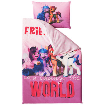 

TEXTILOMANIE Dětské povlečení MY LITTLE PONY FRIENDSHIP růžové
