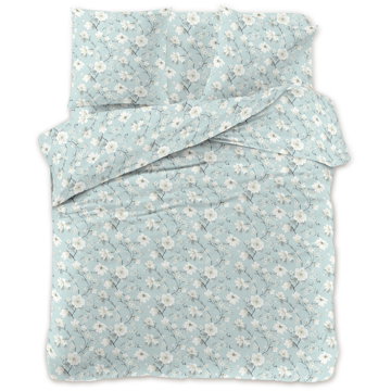 

TEXTILOMANIE Povlečení z mikrovlákna MEDELIN světle modré 70 × 80 cm / 140 × 200 cm