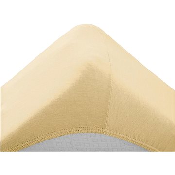 

TEXTILOMANIE Jersey do dětské postýlky krémové 70 × 140 cm