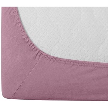 

TEXTILOMANIE Jersey do dětské postýlky růžové 70 × 140 cm