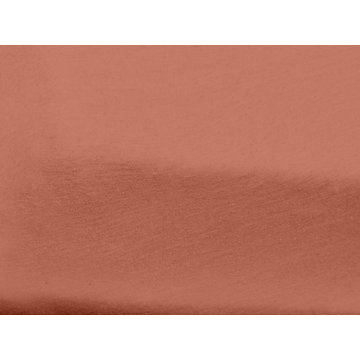 

TEXTILOMANIE Jersey prostěradlo do dětské postýlky hnědé 60 × 120 cm