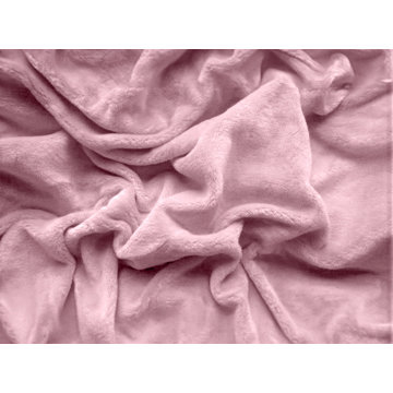 

TEXTILOMANIE Prostěradlo mikroplyš Soft 90 × 200 cm růžové