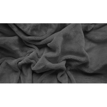 

TEXTILOMANIE Prostěradlo mikroplyš Soft 90 × 200 cm tmavě šedé