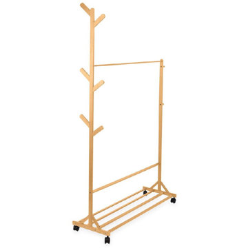 

TEXTILOMANIE Coat Rack Bambusový věšák