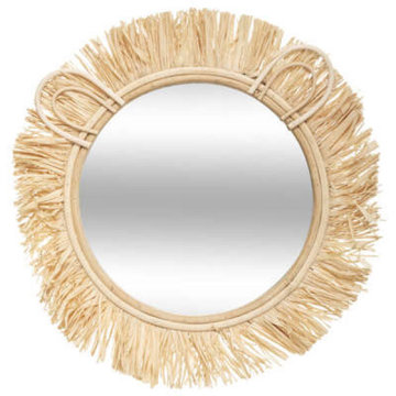 

TEXTILOMANIE Lion kulaté, s rámem z rafie, 38 cm
