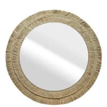 

TEXTILOMANIE Roti kulaté, s rámem z juty, 70 cm