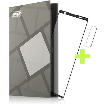

Tempered Glass Protector rámečkové pro Sony Xperia 5 III, černé + sklo na kameru