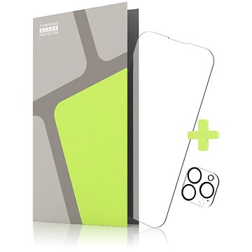 

Tempered Glass Protector 0.3mm pro iPhone 14 Pro Max + sklo na kameru (Case Friendly)