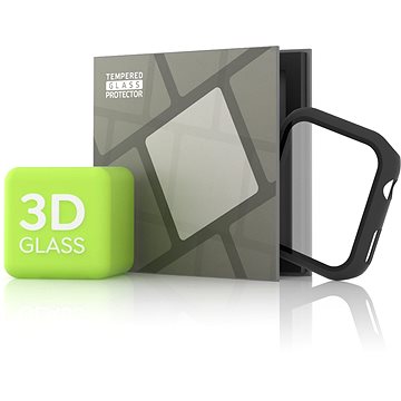Tempered Glass Protector pro Apple Watch 8 / 7 45mm, 3D Glass - Ochranné sklo