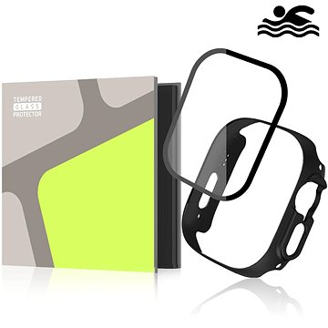 

Tempered Glass Protector pro Apple Watch Ultra 2 / 1, voděodolné + sportovní pouzdro