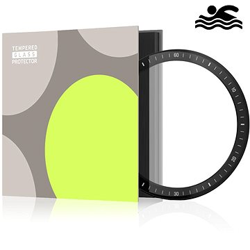 

Tempered Glass Protector pro Garmin Vivomove Sport, voděodolné